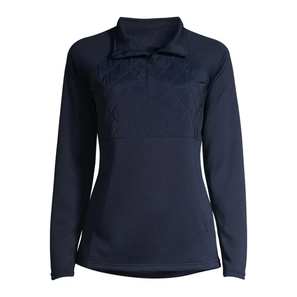 Avia Women's Active Quilted 1/4 Zip Pullover - S